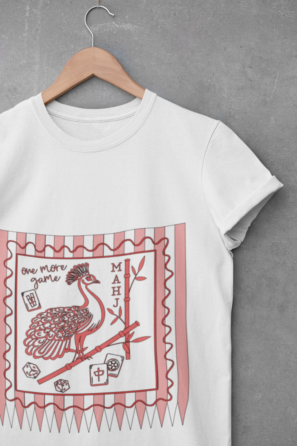 Mahjong - One More Game Unisex Softstyle T-Shirt