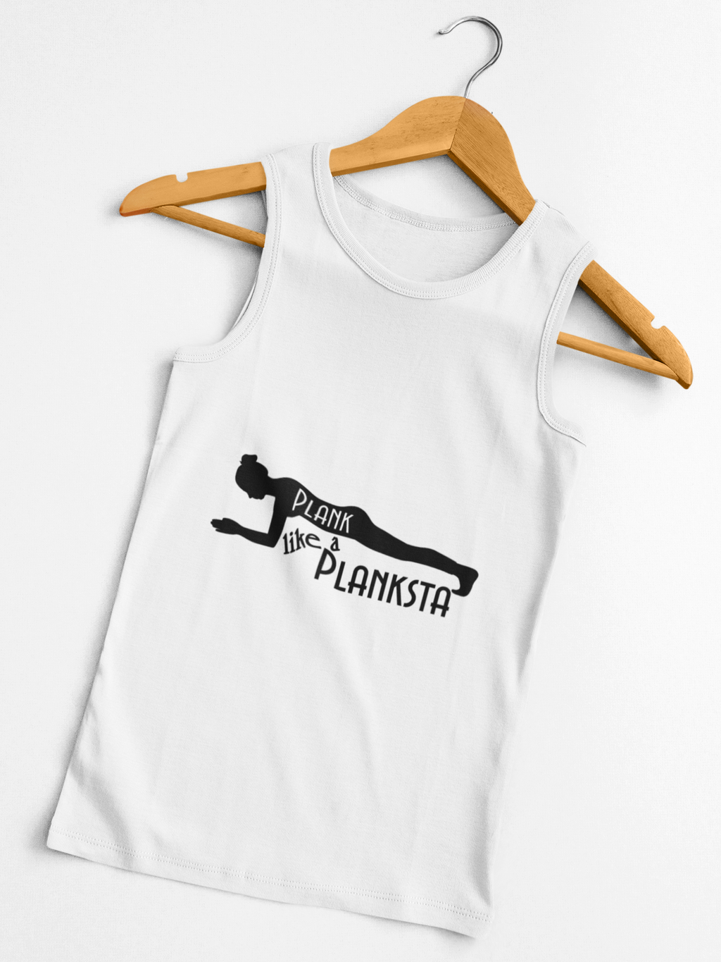 Plank Like a Planksta Tank Top - Funny Fitness Workout Tank