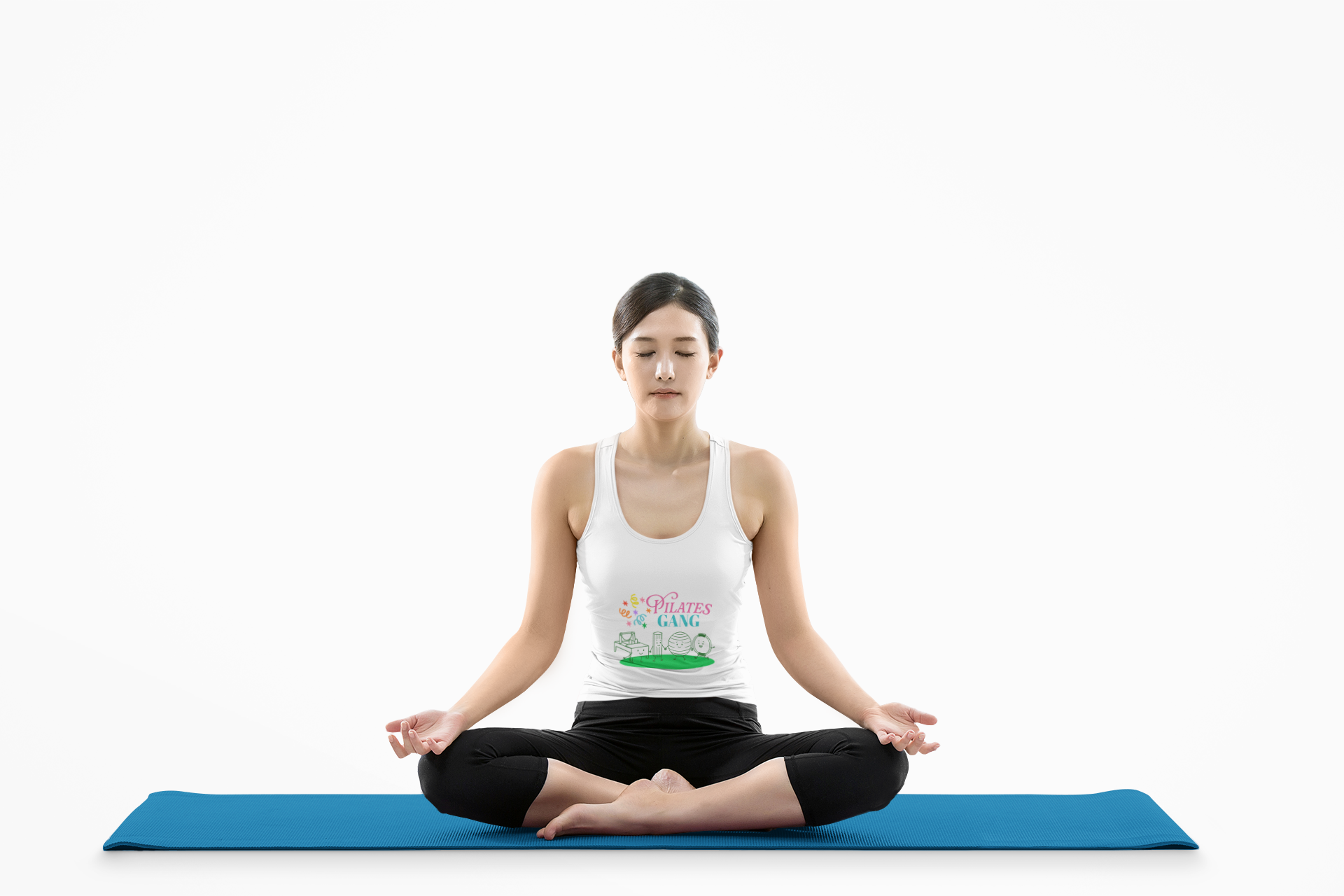 Pilates Gang Women's Crop Top — Cute Pilates Studio Tank for Fitness Lovers