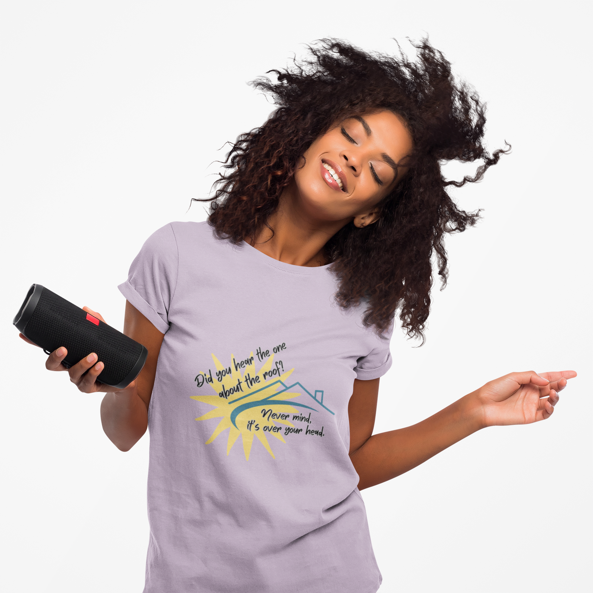 Funny Pun Dad Joke T‑Shirt — "Never mind, it's over your head" Graphic Tee