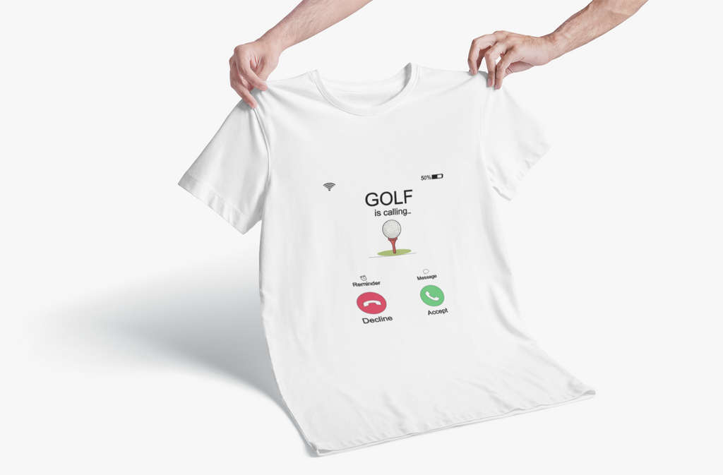 Golf Is Calling T-Shirt — Golf is Calling Phone Call Tee