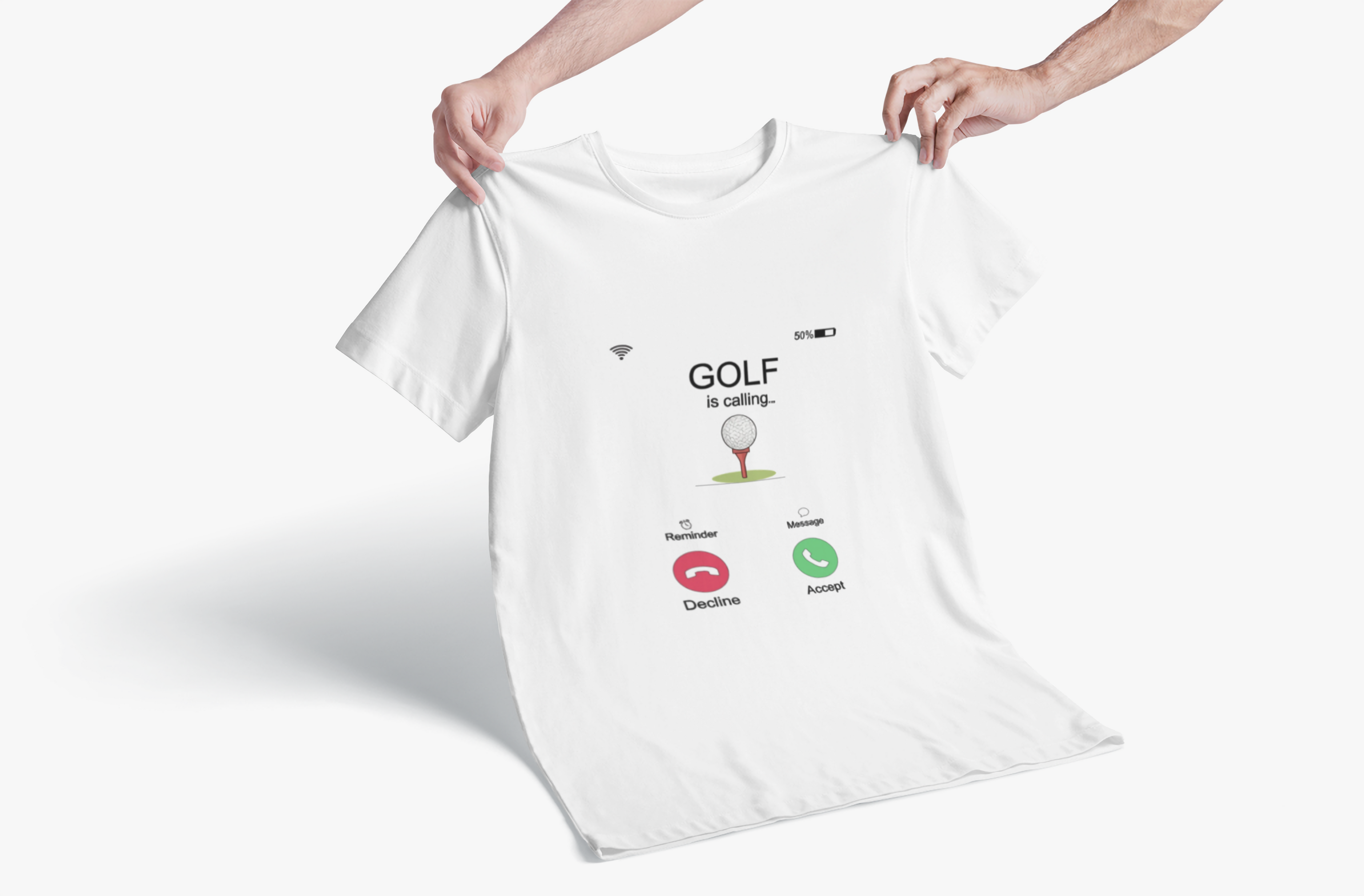 Golf Is Calling T-Shirt — Golf is Calling Phone Call Tee