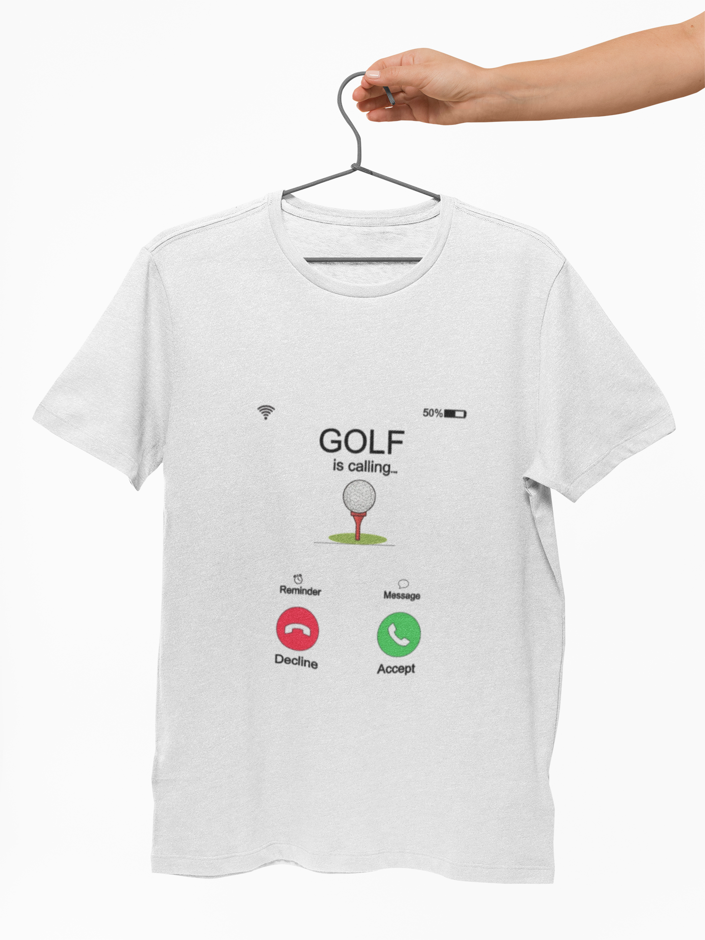 Golf Is Calling T-Shirt — Golf is Calling Phone Call Tee