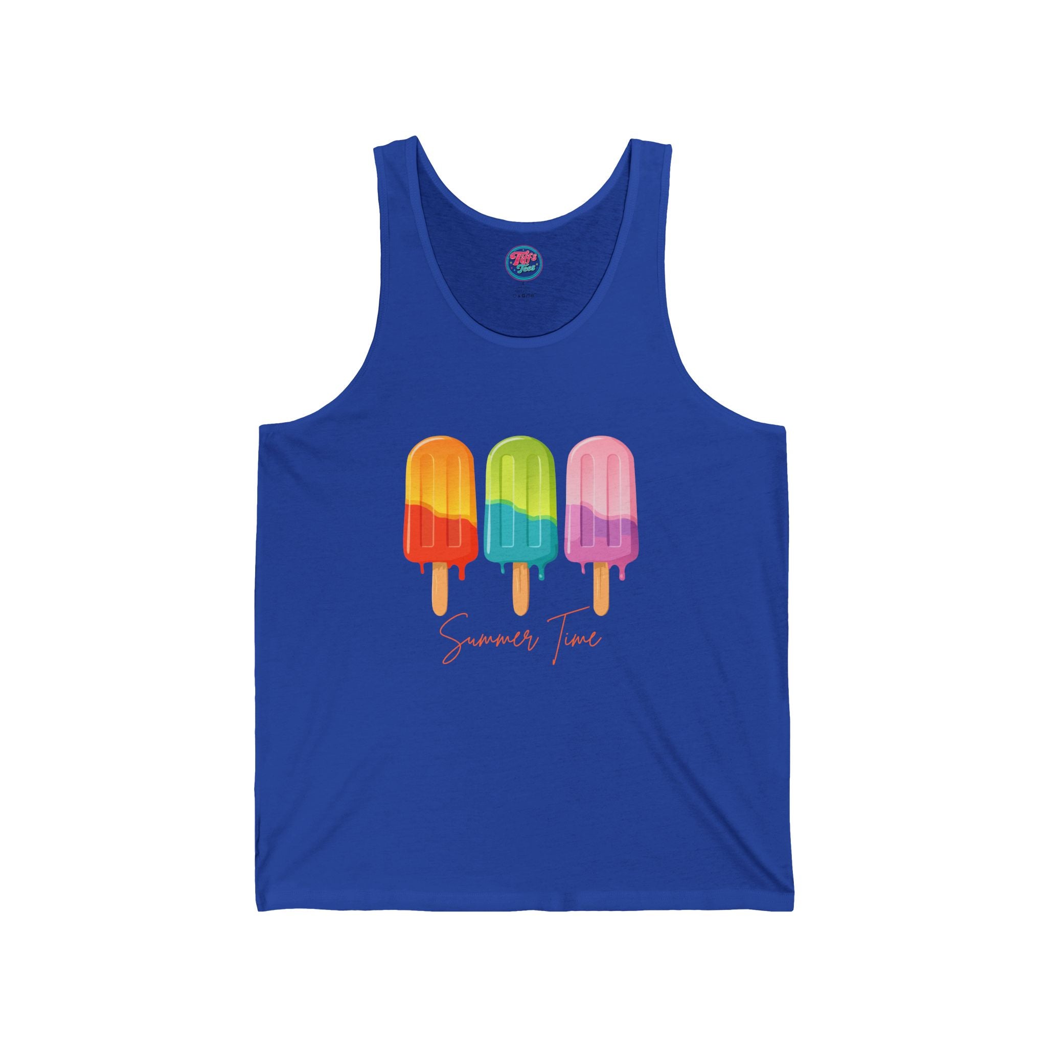 Summer Time Ice Cream Muscle Tank