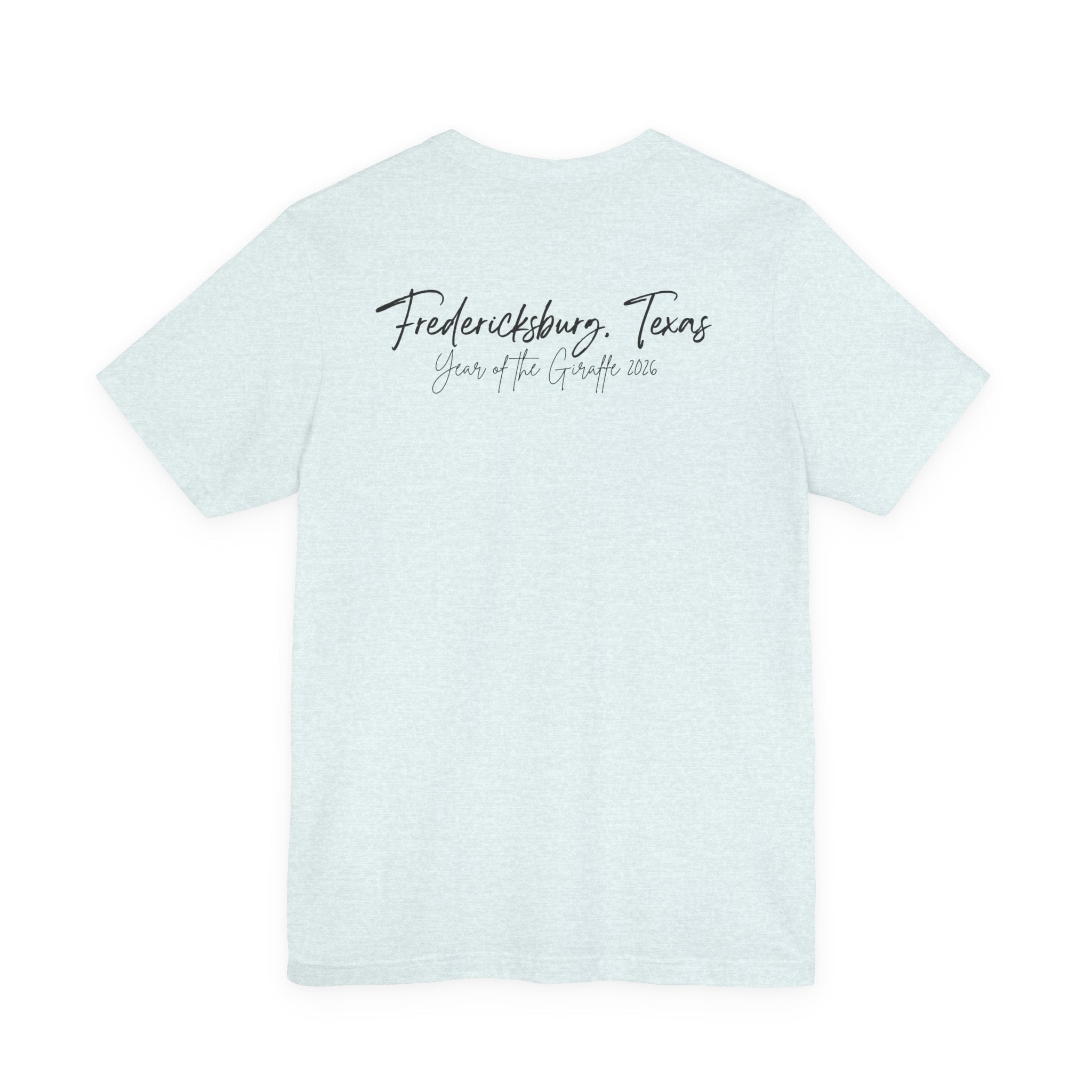 Fredericksburg Texas Vintage Scene Tee featuring Gracie
