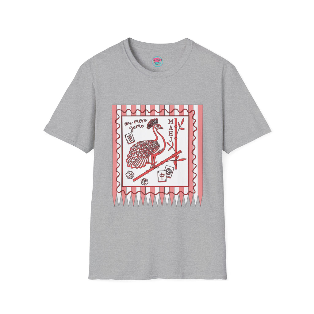 Mahjong - One More Game Unisex Softstyle T-Shirt