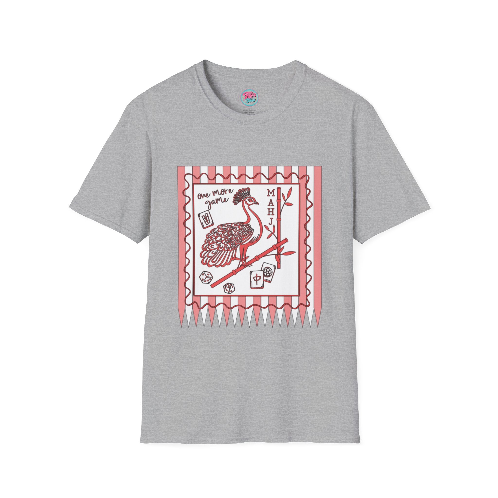 Mahjong - One More Game Unisex Softstyle T-Shirt
