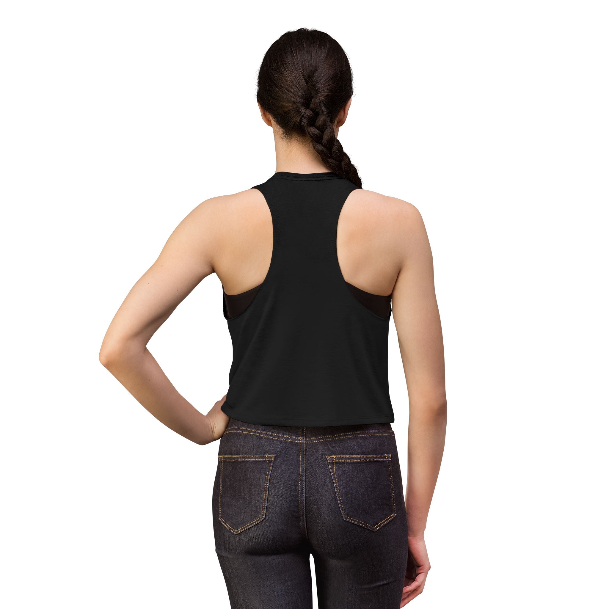 Oh My Quad Crop Top — Funny Fitness Pilates, Gym Tank for Women