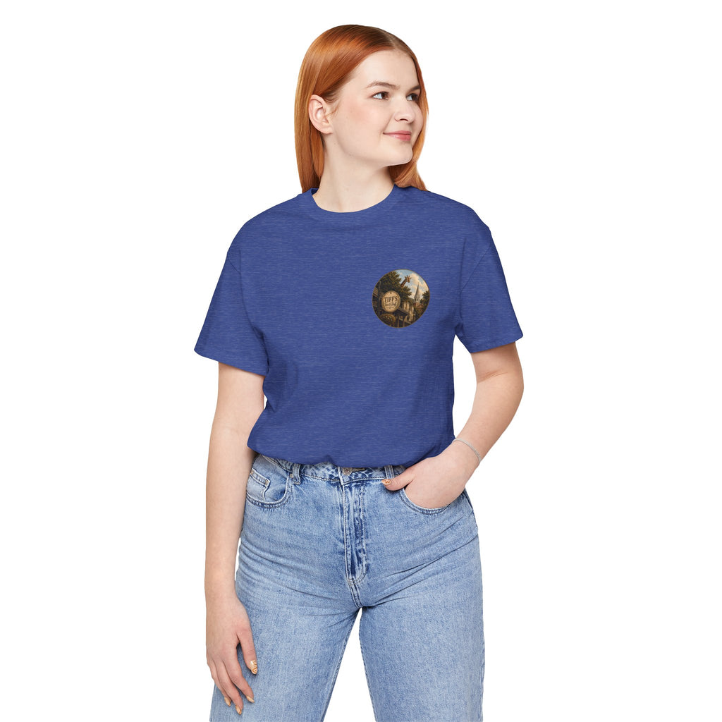 Fredericksburg Texas Vintage Street Scene Tee — Retro Travel Souvenir T-Shirt