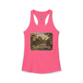 Women's Tank with Vintage Texas Look Featuring One Lost Giraffe