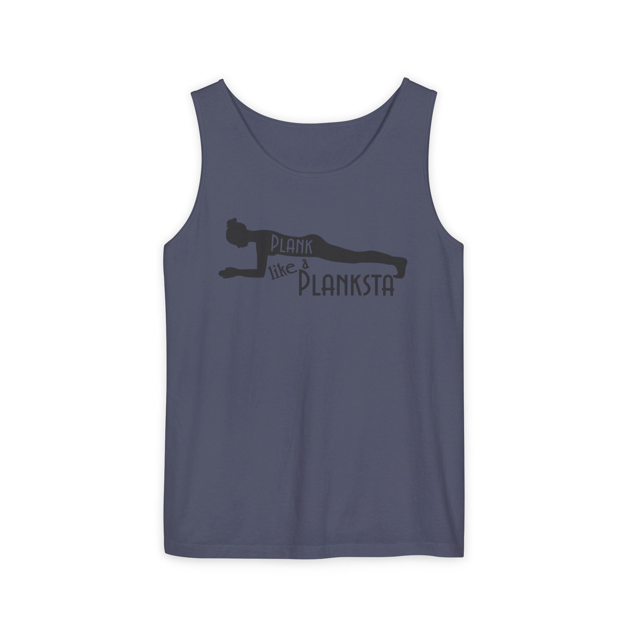 Plank Like a Planksta Tank Top — Funny Fitness Workout Tank