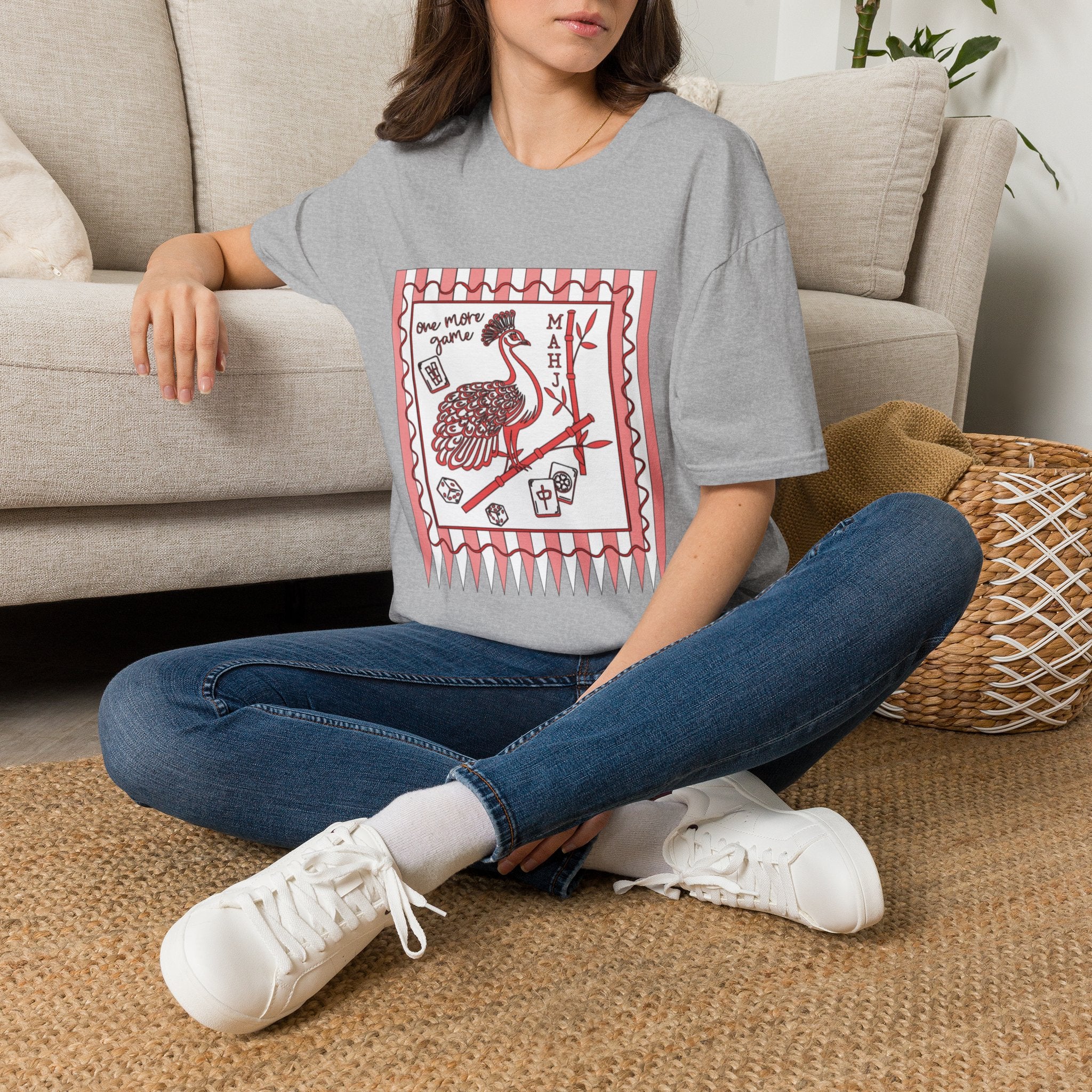 Mahjong - One More Game Unisex Softstyle T-Shirt