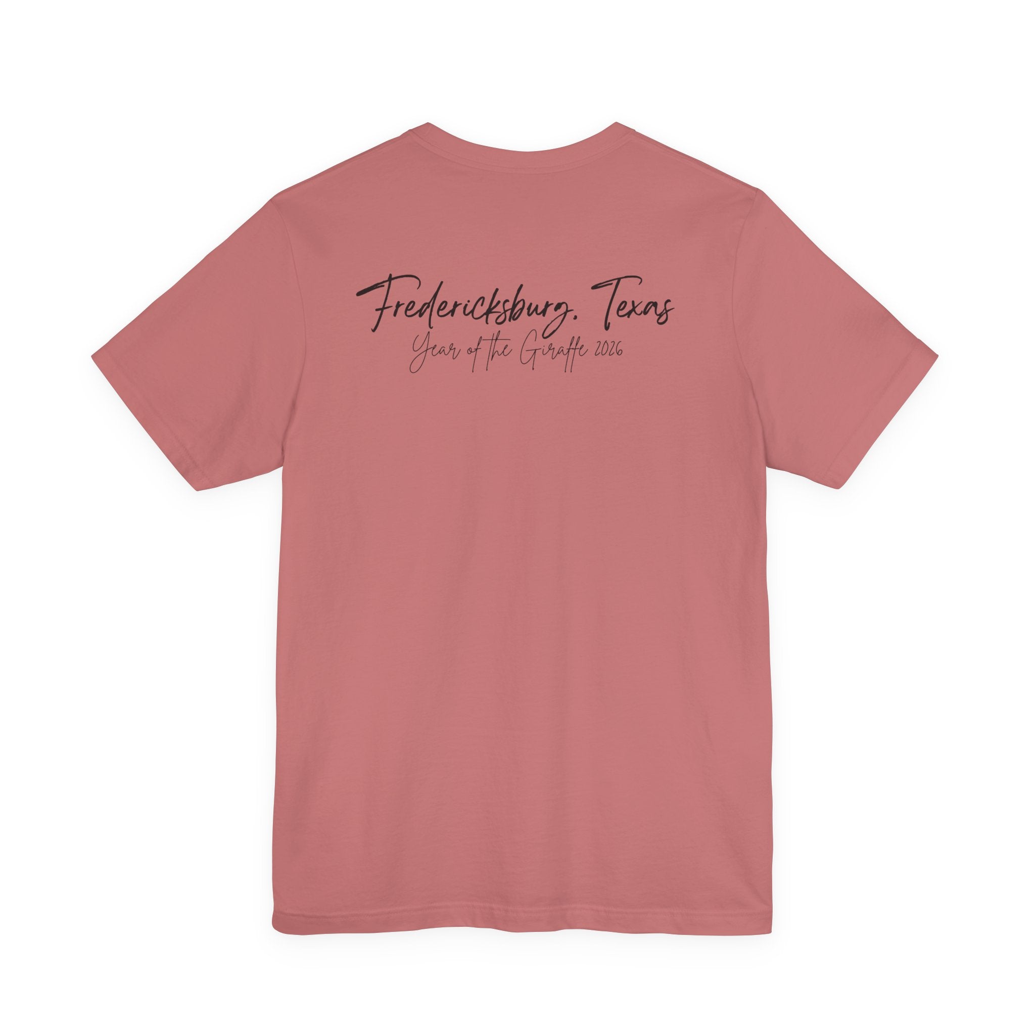 Fredericksburg Texas Vintage Scene Tee featuring Gracie