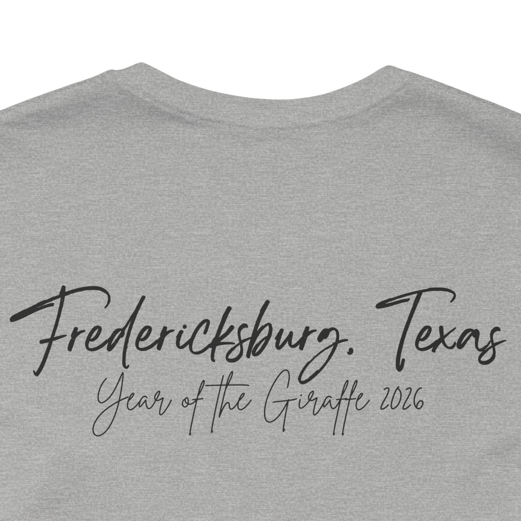 Fredericksburg Texas Vintage Scene Tee featuring Gracie