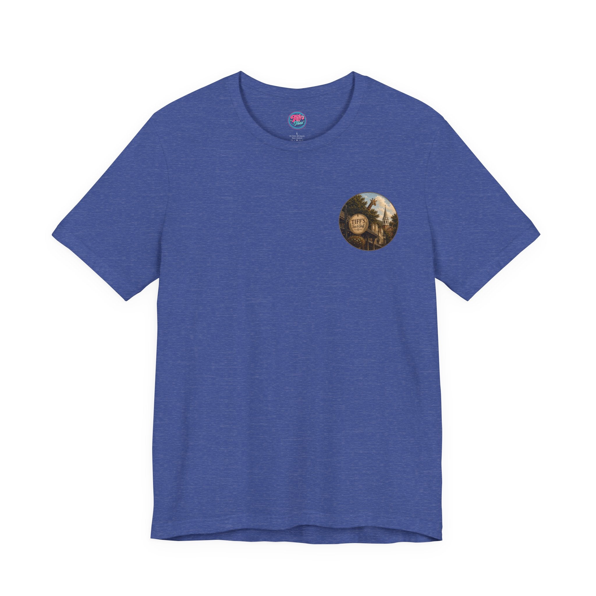 Fredericksburg Texas Vintage Street Scene Tee — Retro Travel Souvenir T-Shirt