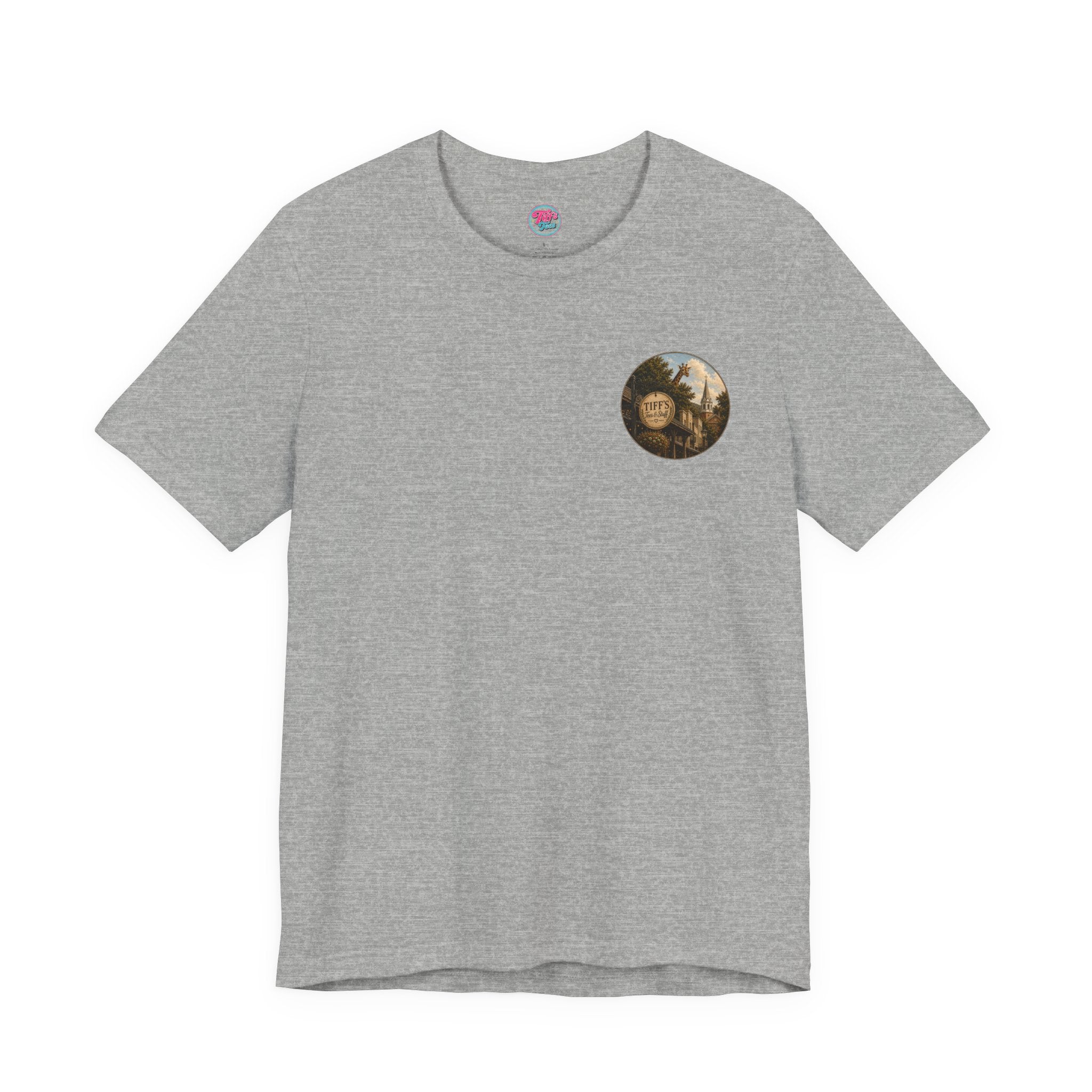Fredericksburg Texas Vintage Street Scene Tee — Retro Travel Souvenir T-Shirt