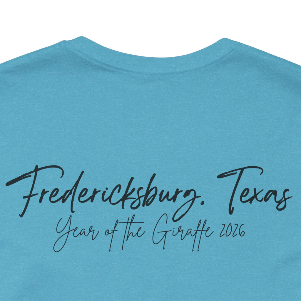 Fredericksburg Texas Vintage Scene Tee featuring Gracie