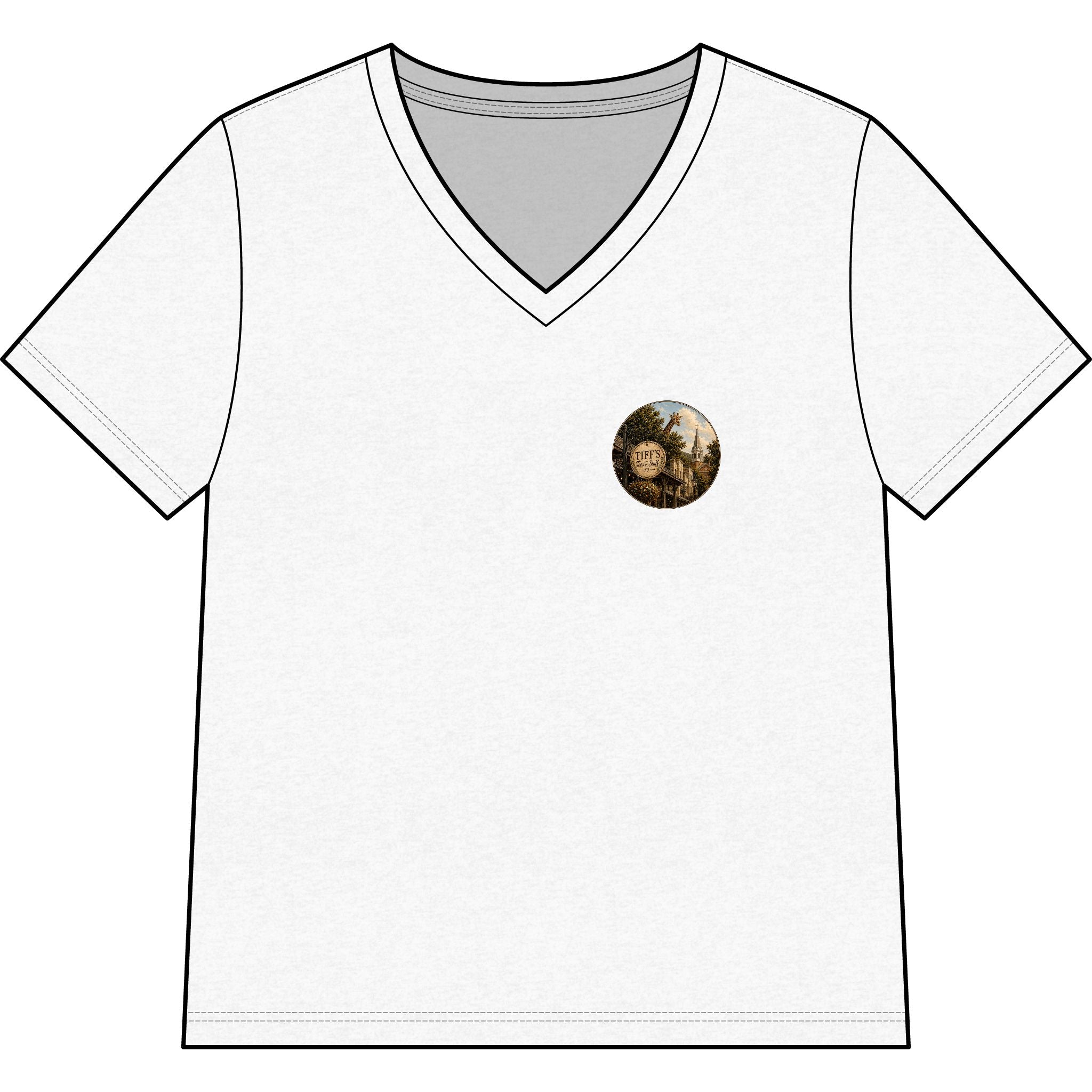 Welcome to the Wild Side V-Neck Tee — Vintage Roadtrip Graphic Shirt