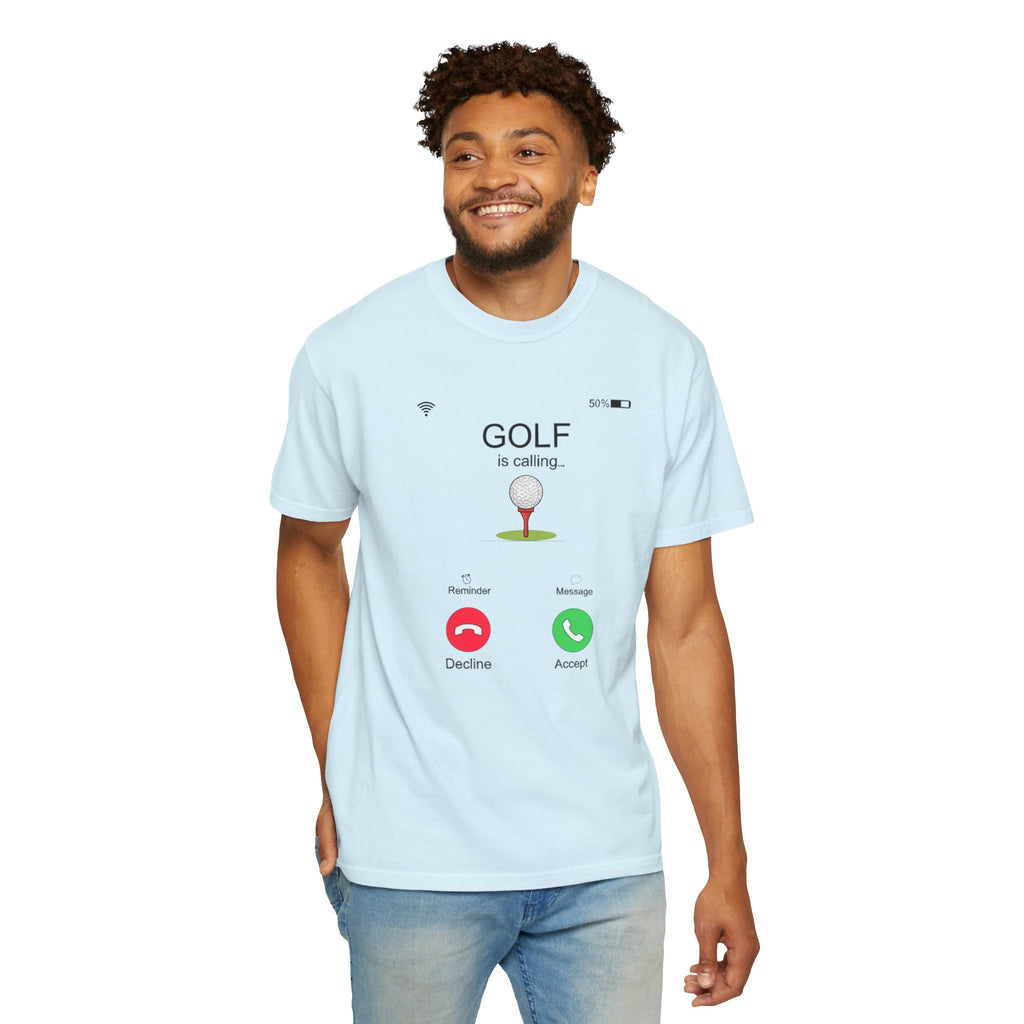 Golf Is Calling T-Shirt — Golf is Calling Phone Call Tee