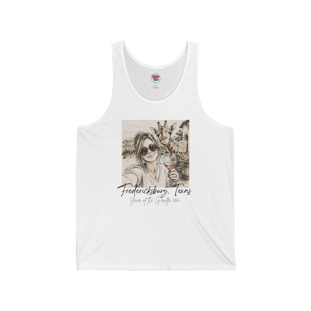 Fredericksburg Texas Vintage Photo Tank Top — Vacation Souvenir Tank