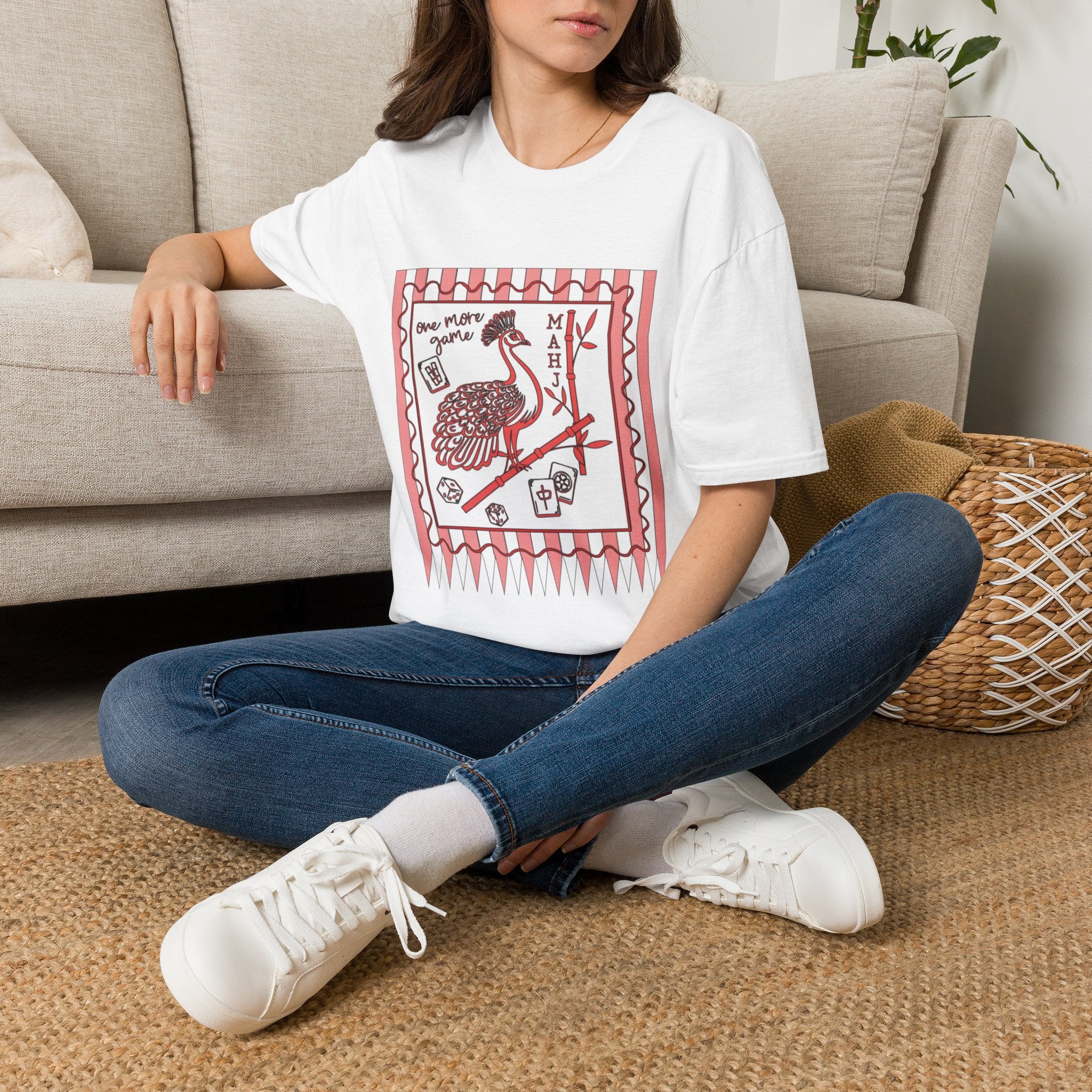 Mahjong - One More Game Unisex Softstyle T-Shirt