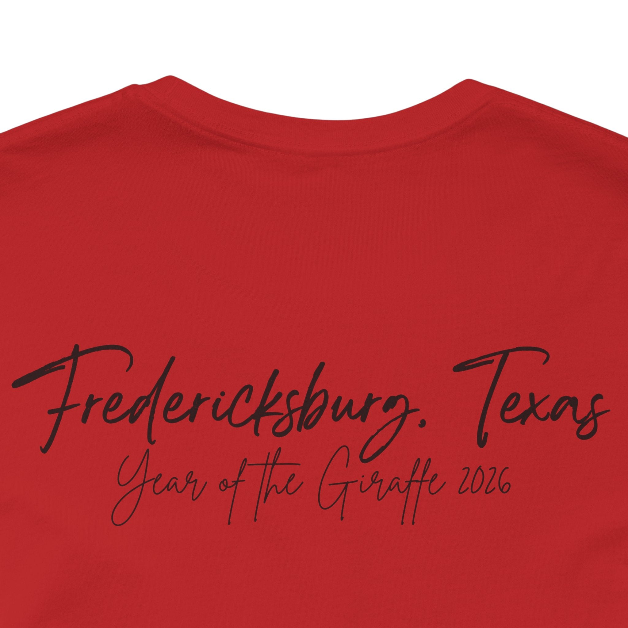 Fredericksburg Texas Vintage Scene Tee featuring Gracie