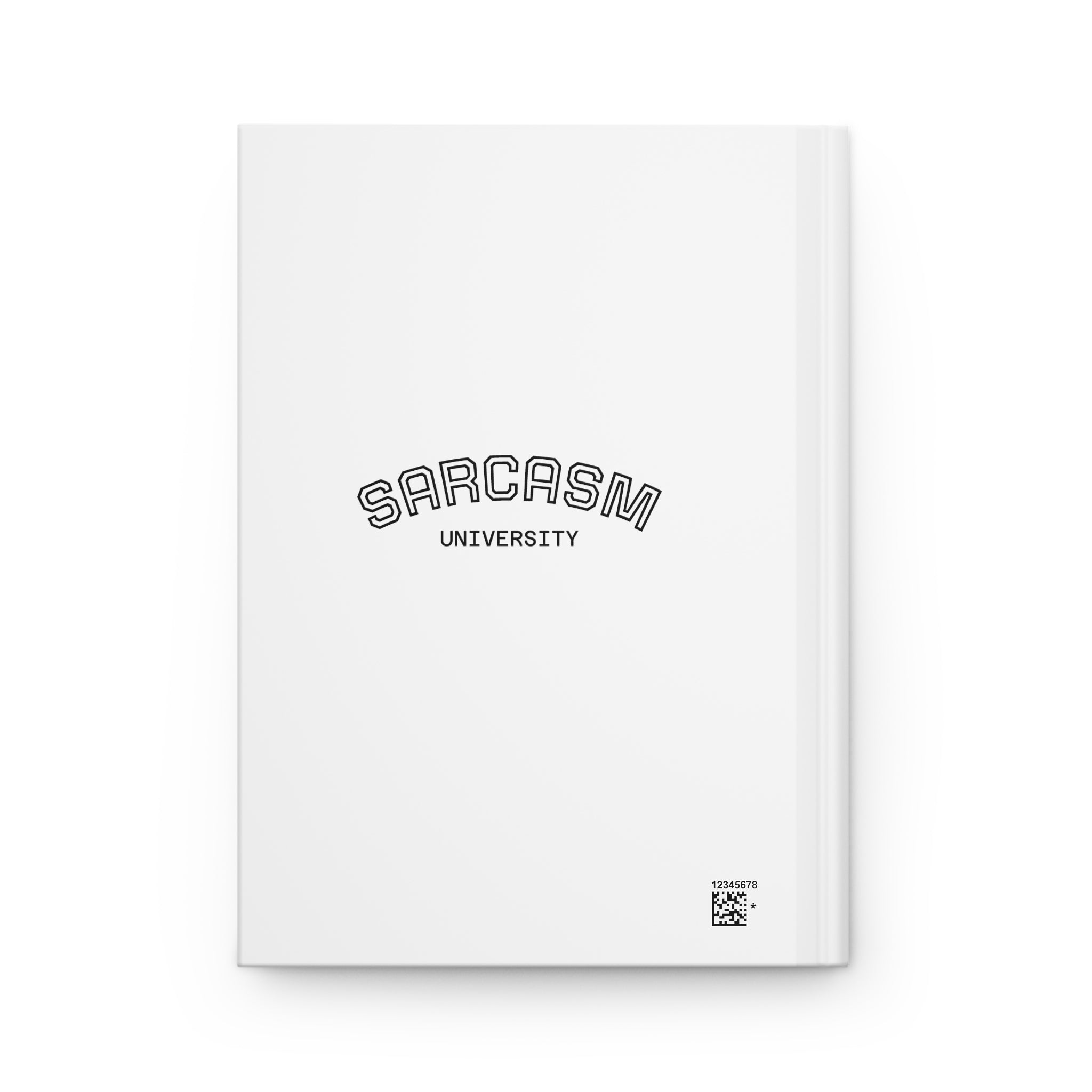 Funny Sarcasm Journal — "Did You Hear the Rumor About Butter?" Hardcover Notebook