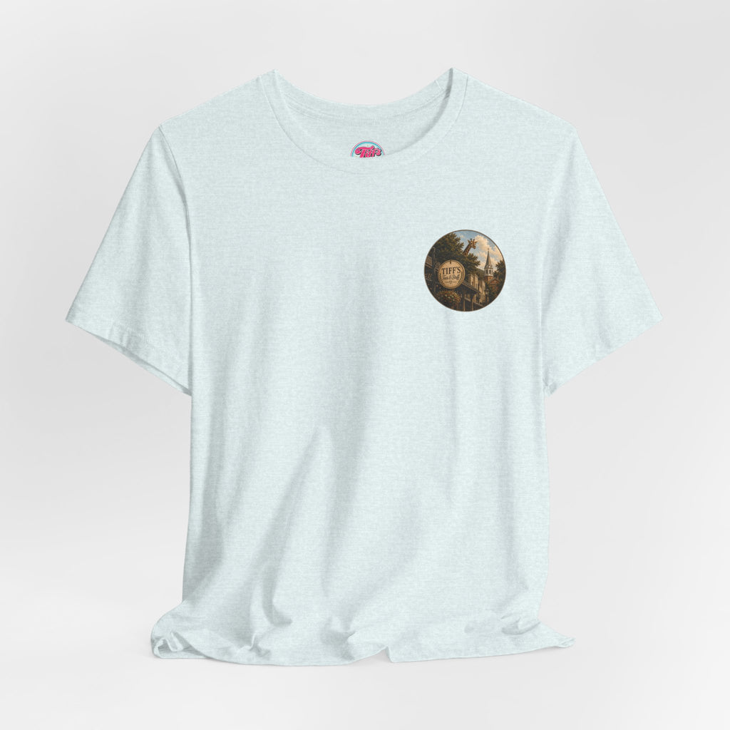 Fredericksburg Texas Vintage Street Scene Tee — Retro Travel Souvenir T-Shirt