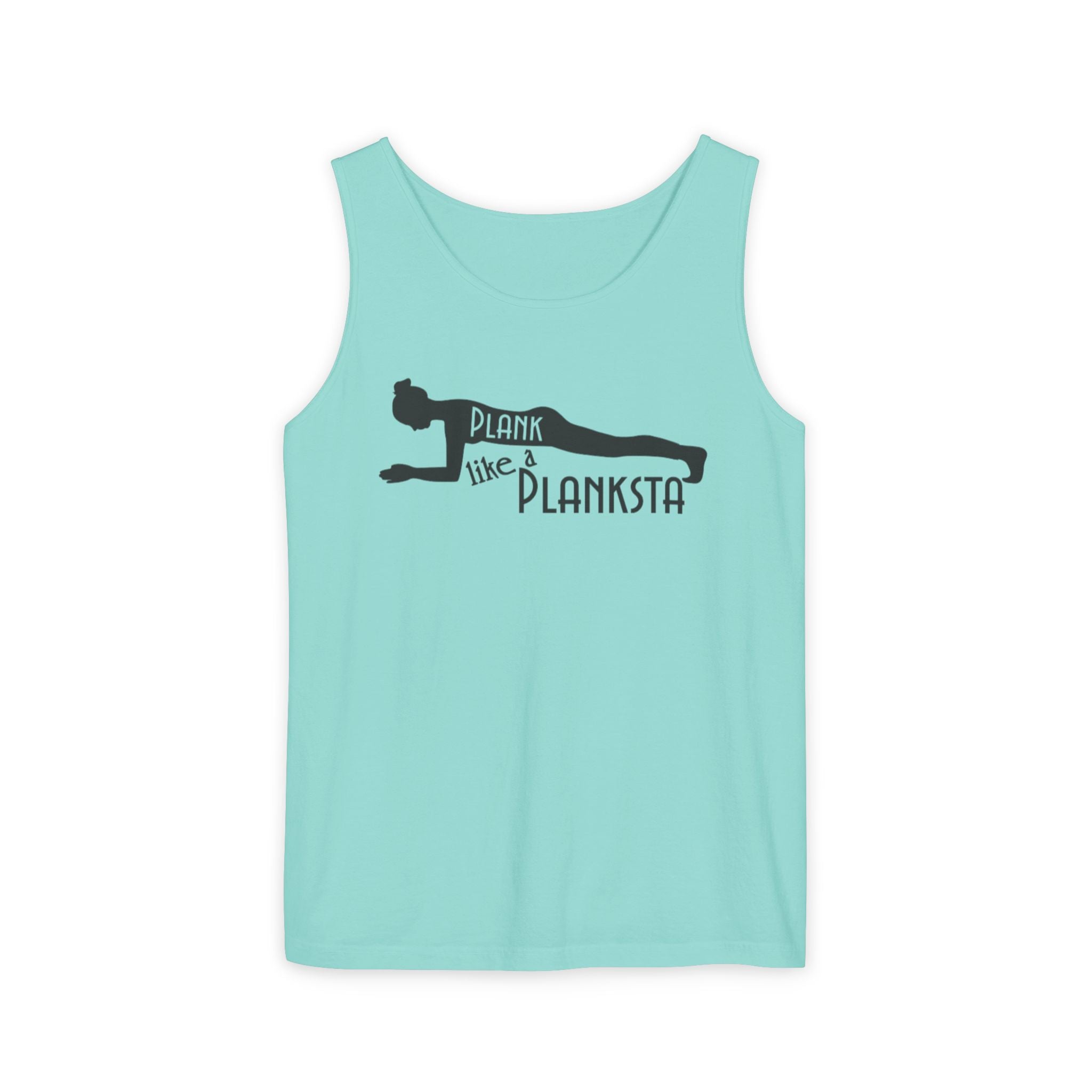 Plank Like a Planksta Tank Top — Funny Fitness Workout Tank