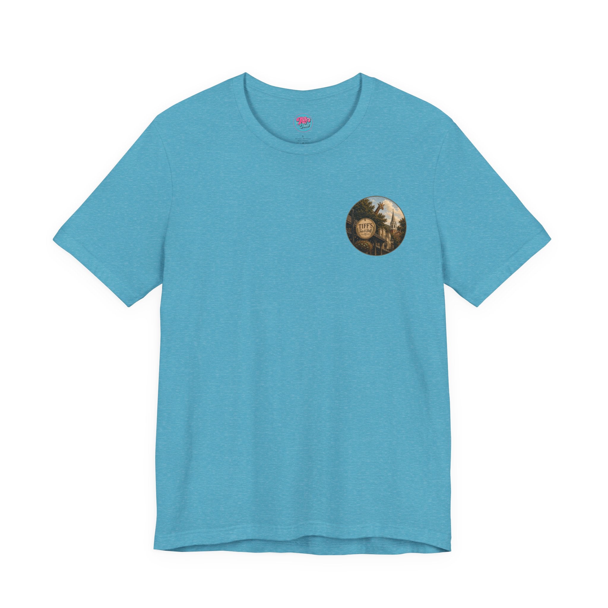 Fredericksburg Texas Vintage Street Scene Tee — Retro Travel Souvenir T-Shirt