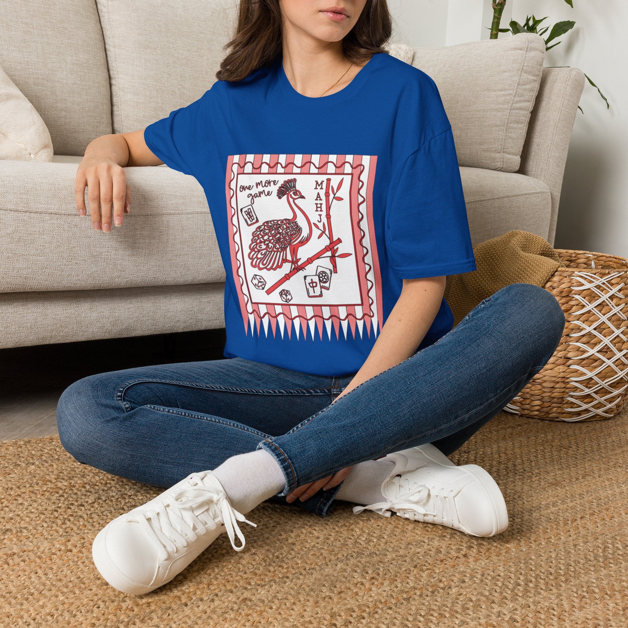 Mahjong - One More Game Unisex Softstyle T-Shirt