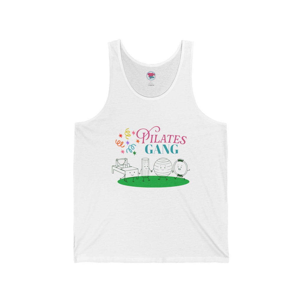 Pilates Gang Tank Top — Cute Pilates Graphic Workout Tank