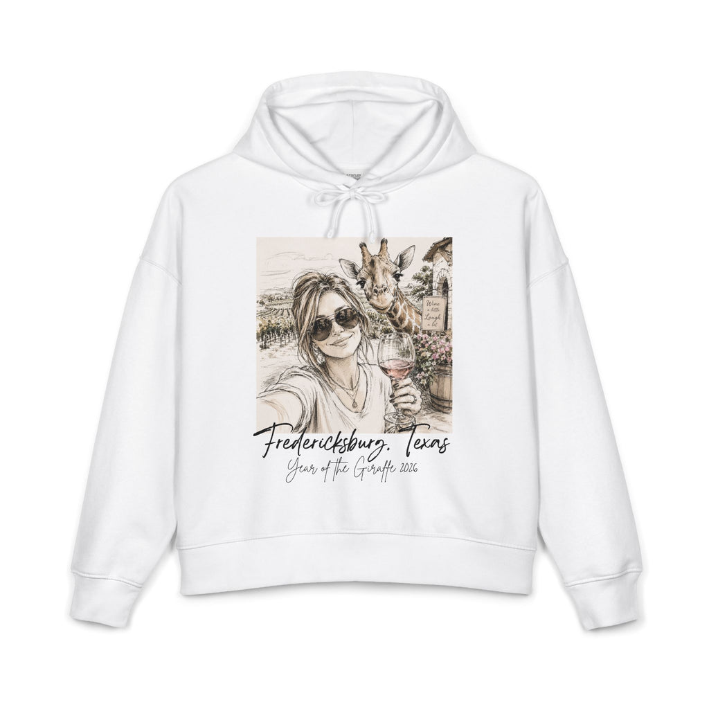 Vintage Fredericksburg Texas Wine Hoodie — Girlfriend & Giraffe Graphic
