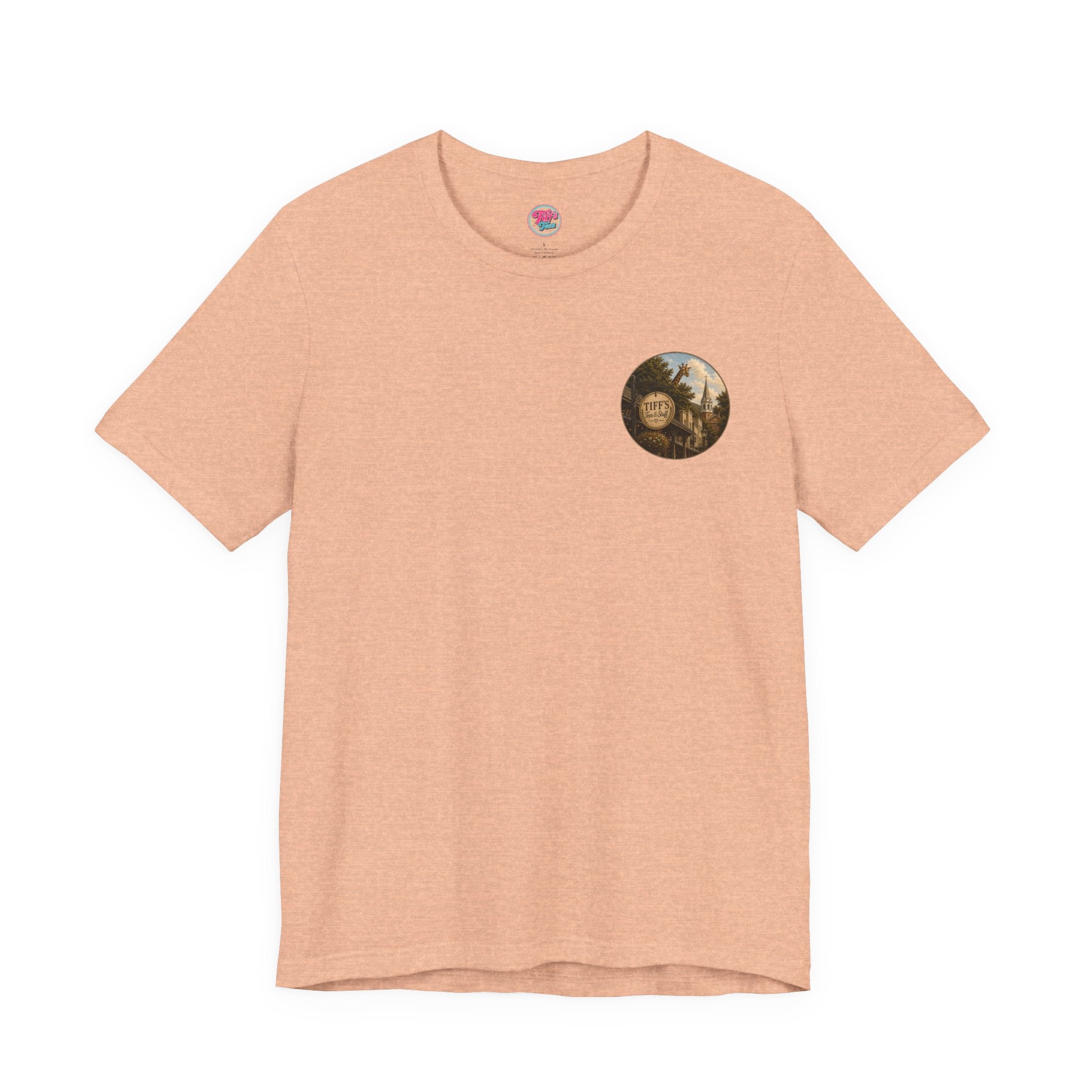 Fredericksburg Texas Vintage Street Scene Tee — Retro Travel Souvenir T-Shirt