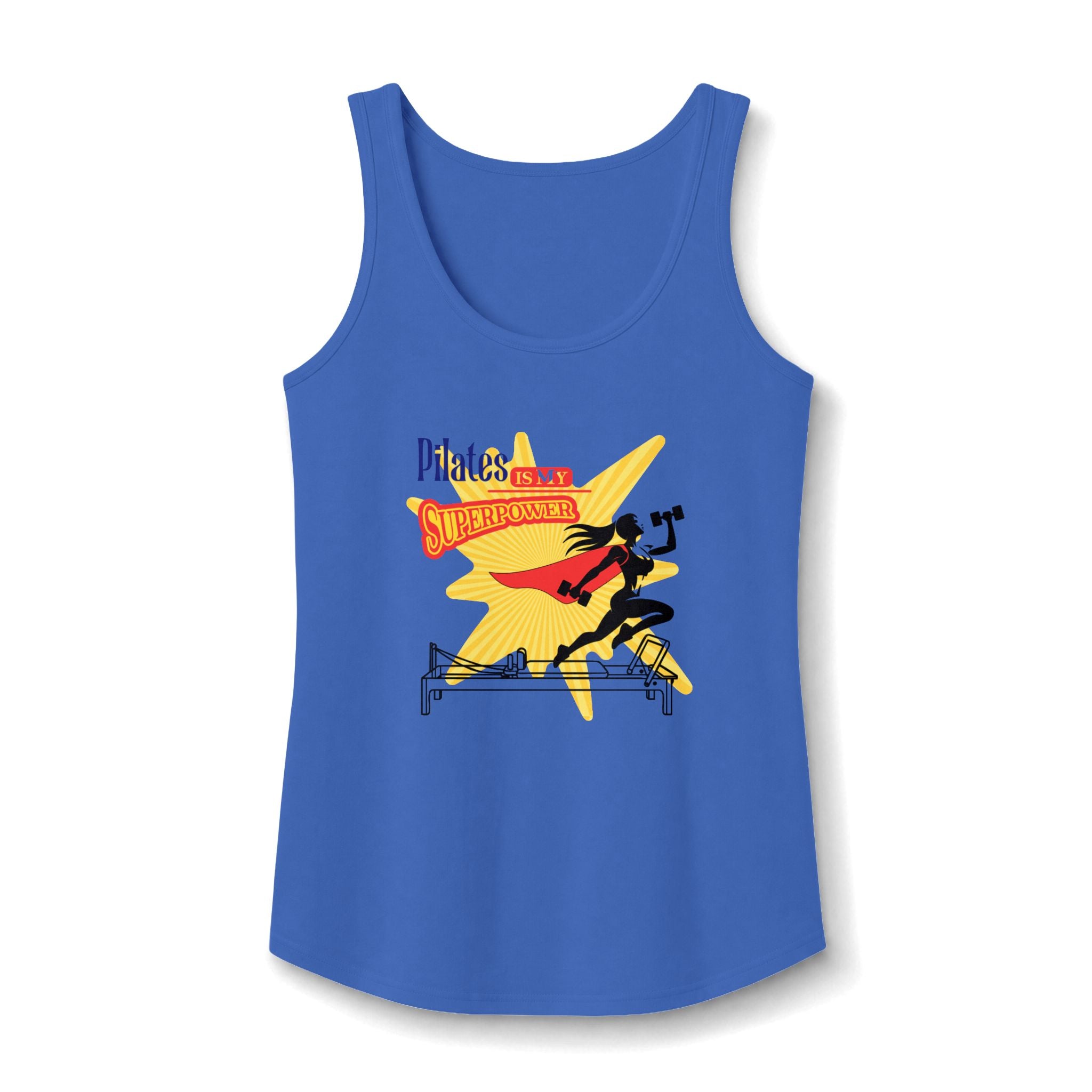 Pilates Is My Superpower Tank Top — Women's Pilates Workout Tank