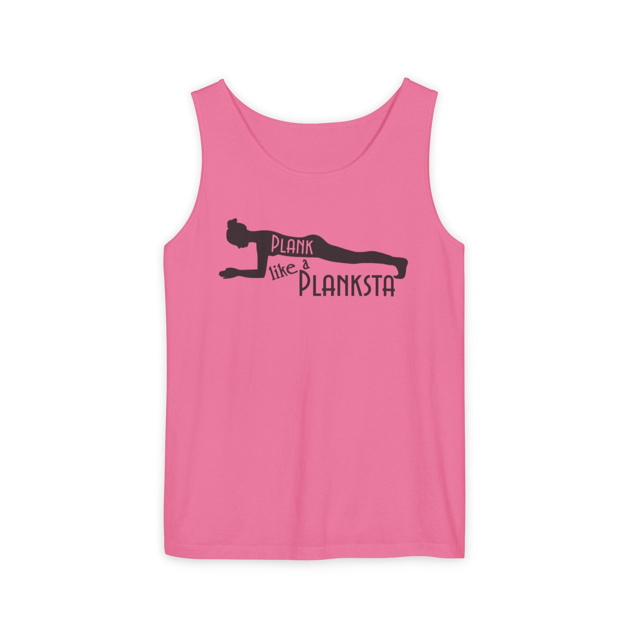 Plank Like a Planksta Tank Top — Funny Fitness Workout Tank