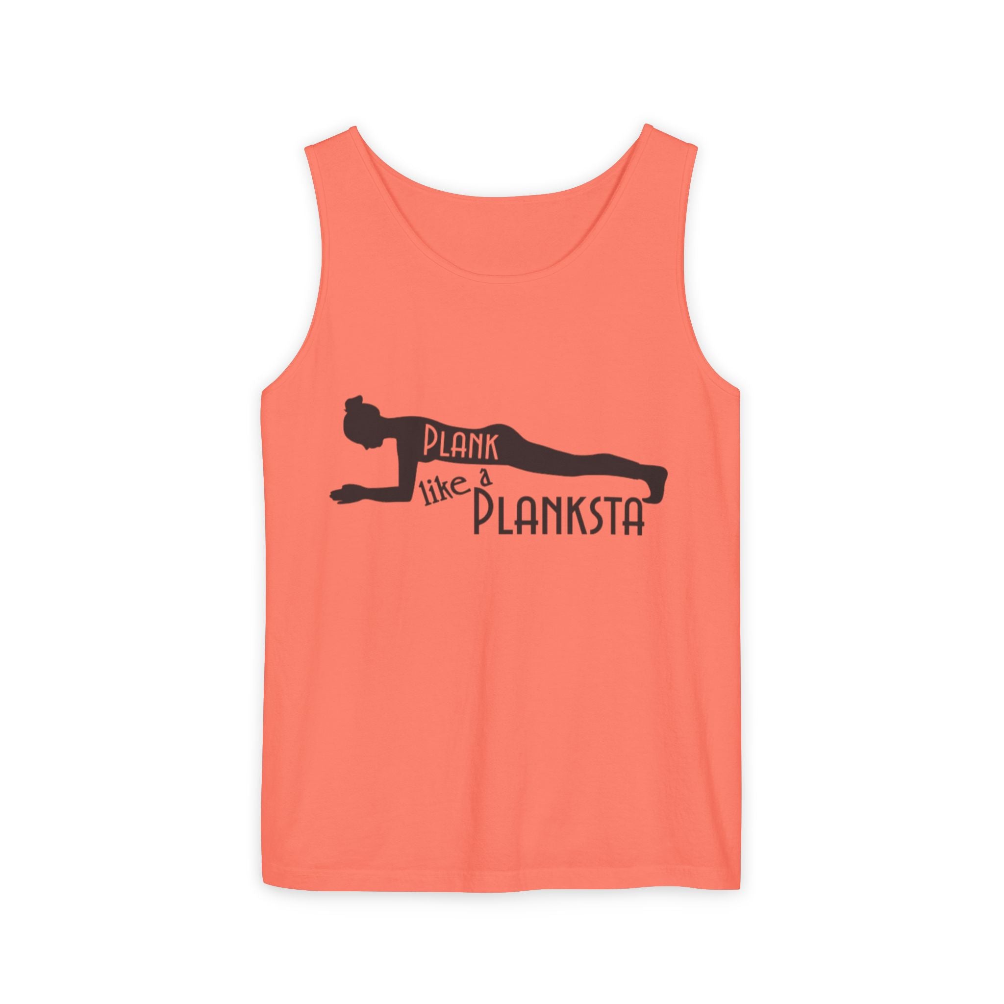 Plank Like a Planksta Tank Top - Funny Fitness Workout Tank