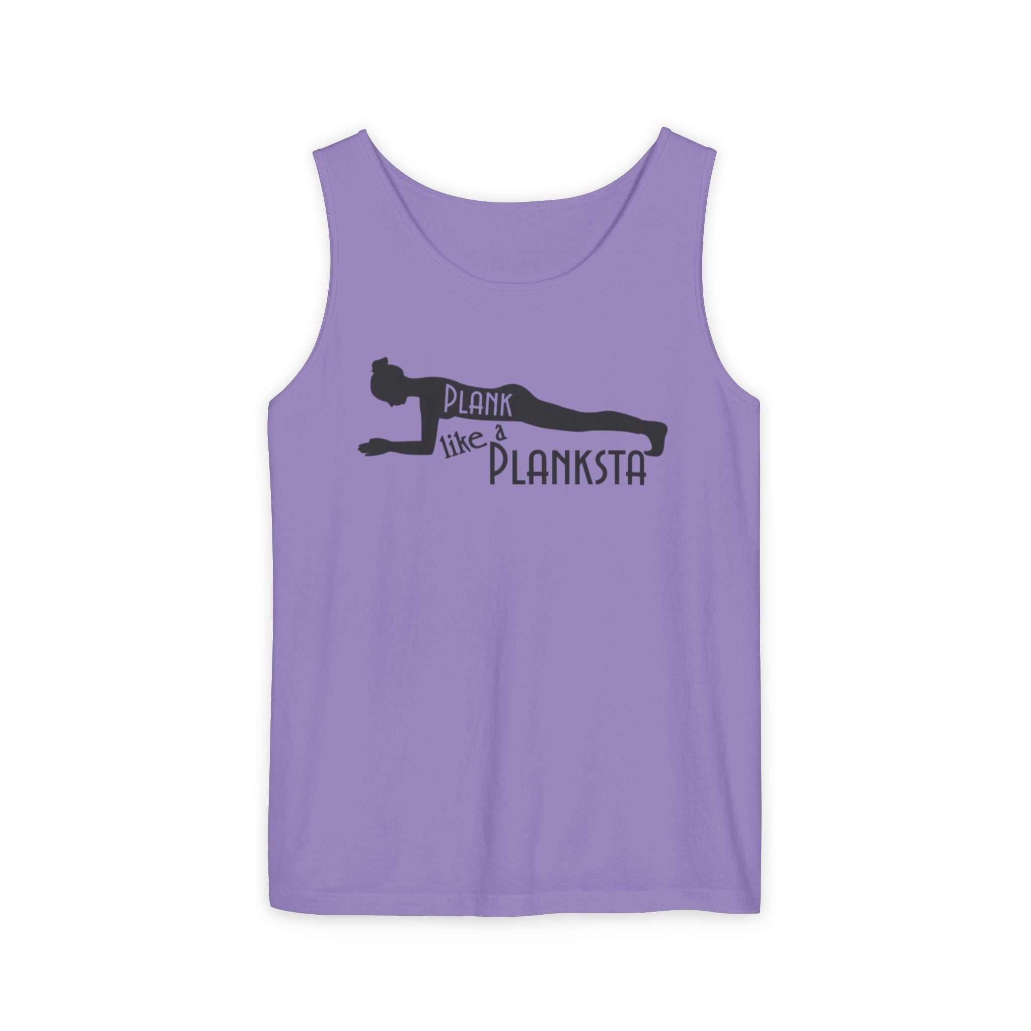 Plank Like a Planksta Tank Top — Funny Fitness Workout Tank