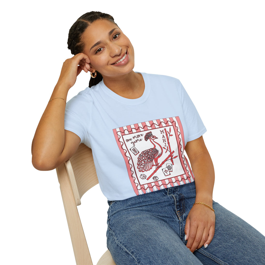 Mahjong - One More Game Unisex Softstyle T-Shirt