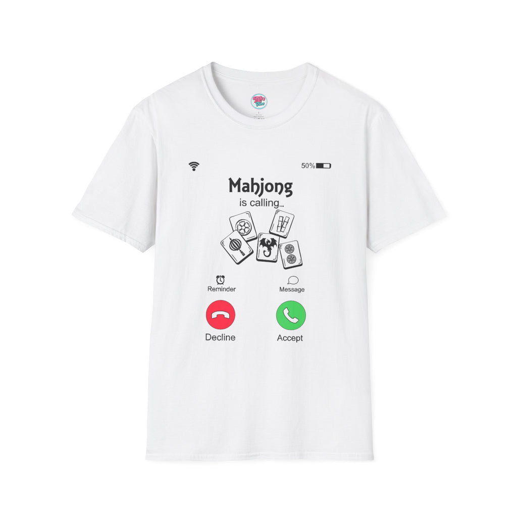 Mahjong Is Calling T-Shirt — Funny Mahjong Player Tee