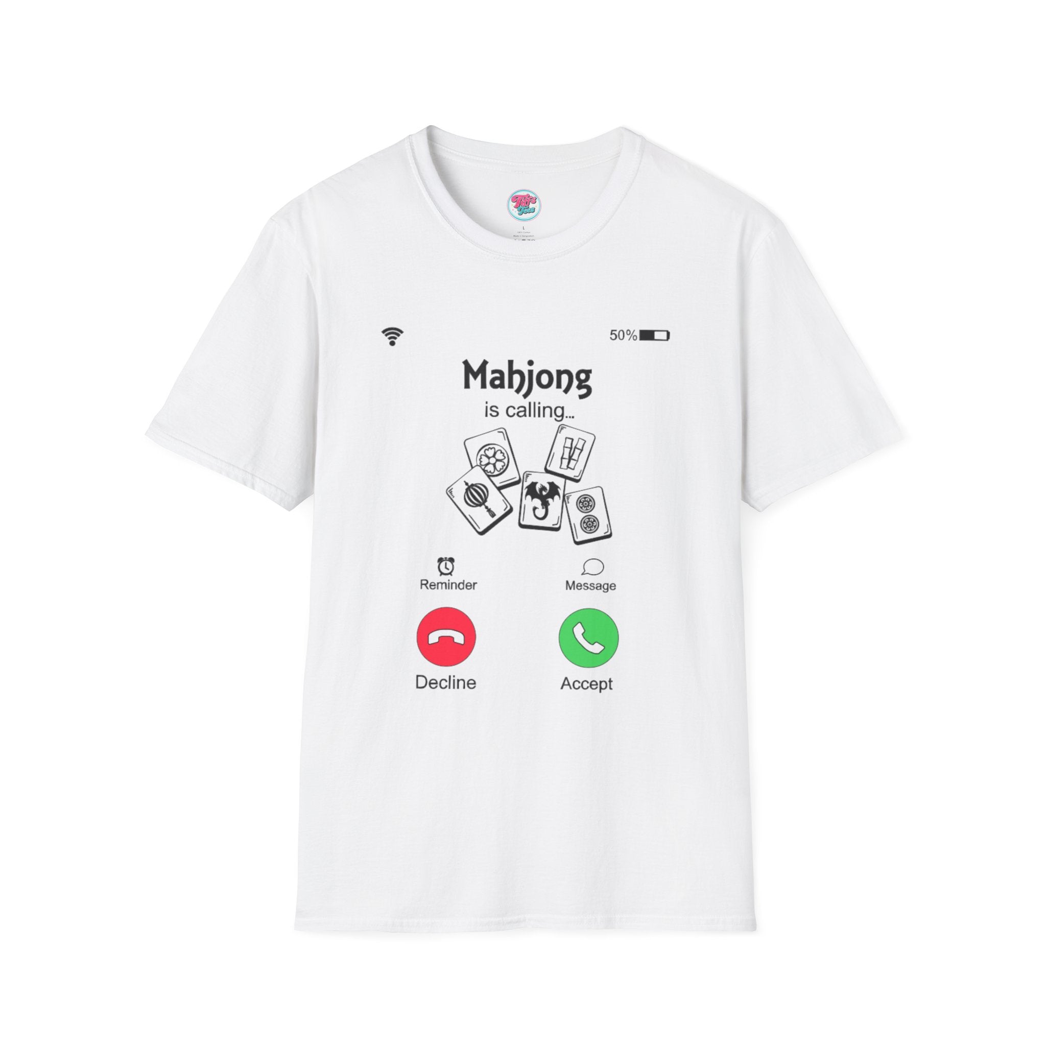 Mahjong Is Calling T-Shirt — Funny Mahjong Player Tee