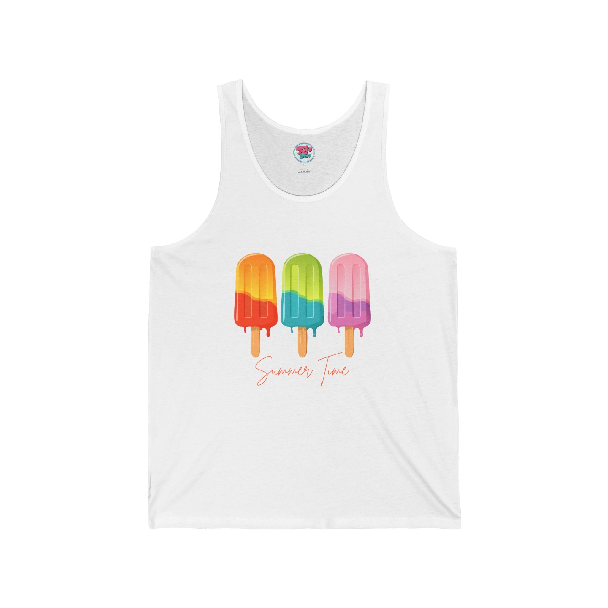 Summer Time Ice Cream Muscle Tank