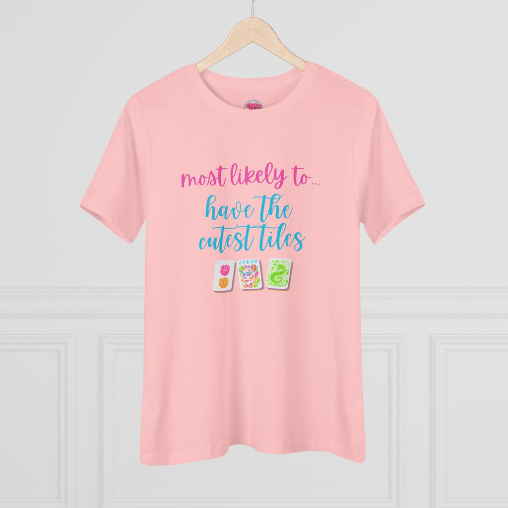 Most Likely To Have The Cutest Tiles T-Shirt — Cute Tee