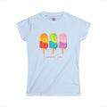 Summer Popsicle Graphic Tee — Colorful Retro Ice Pop Design