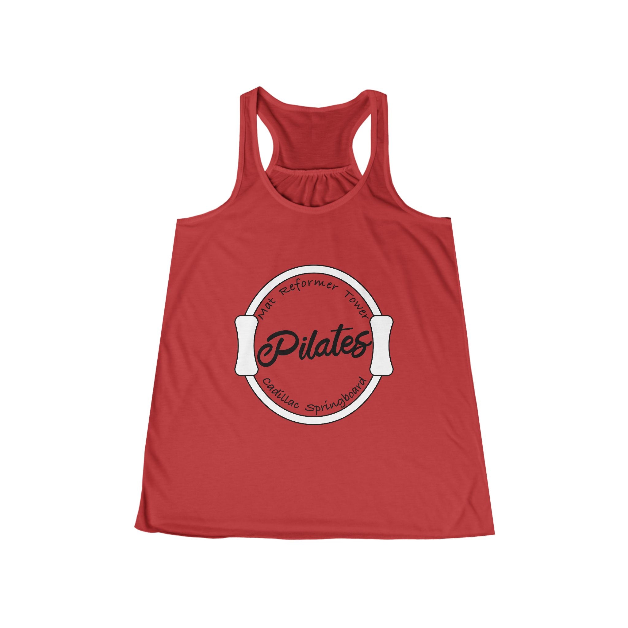 Pilates Magic Circle Racerback Tank — Women's Flowy Workout Top