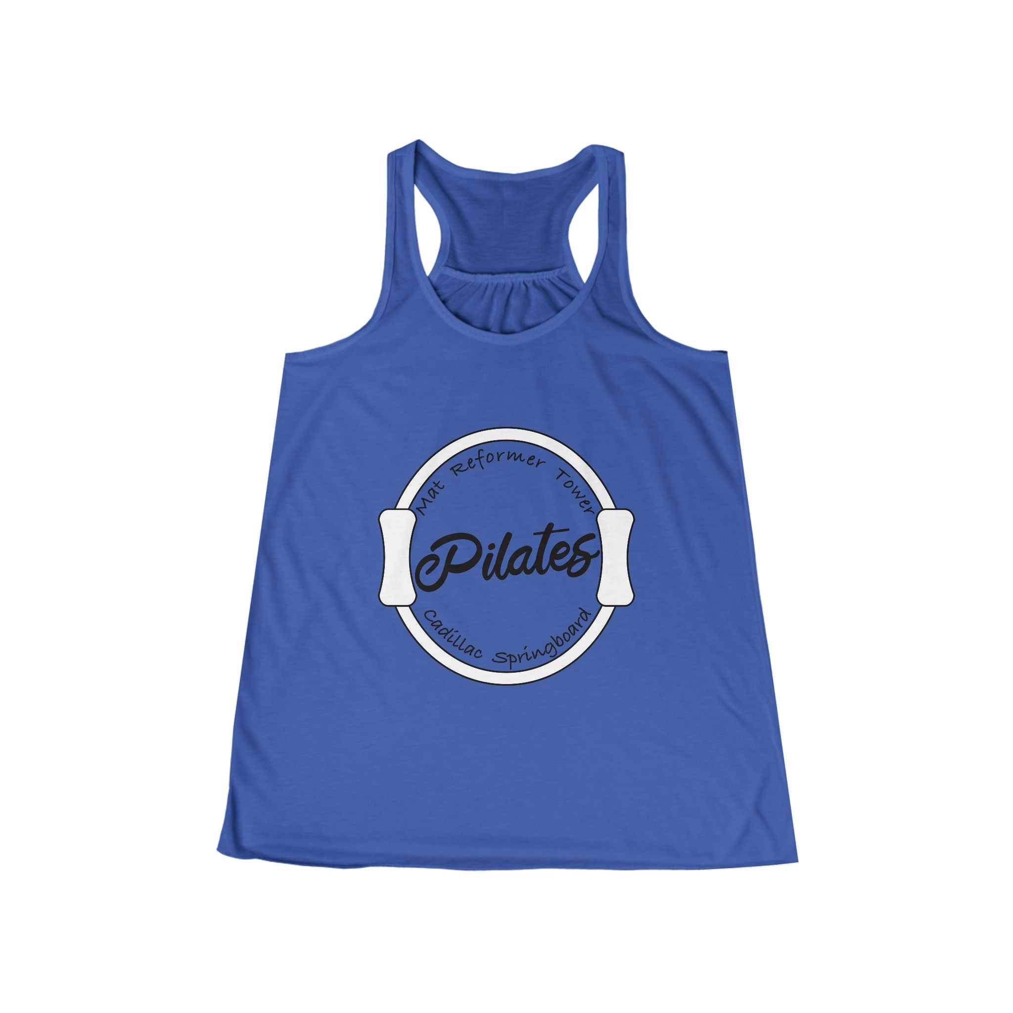 Pilates Magic Circle Racerback Tank — Women's Flowy Workout Top