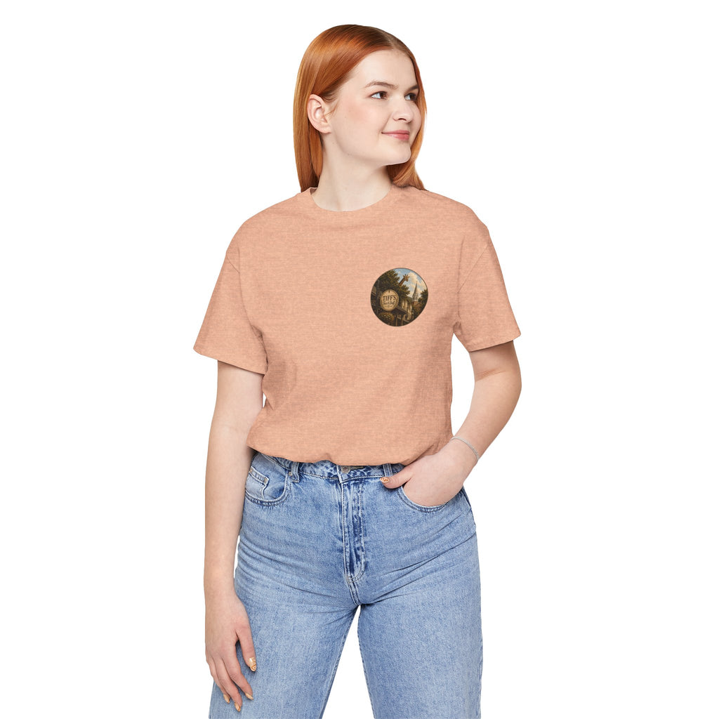 Fredericksburg Texas Vintage Street Scene Tee — Retro Travel Souvenir T-Shirt