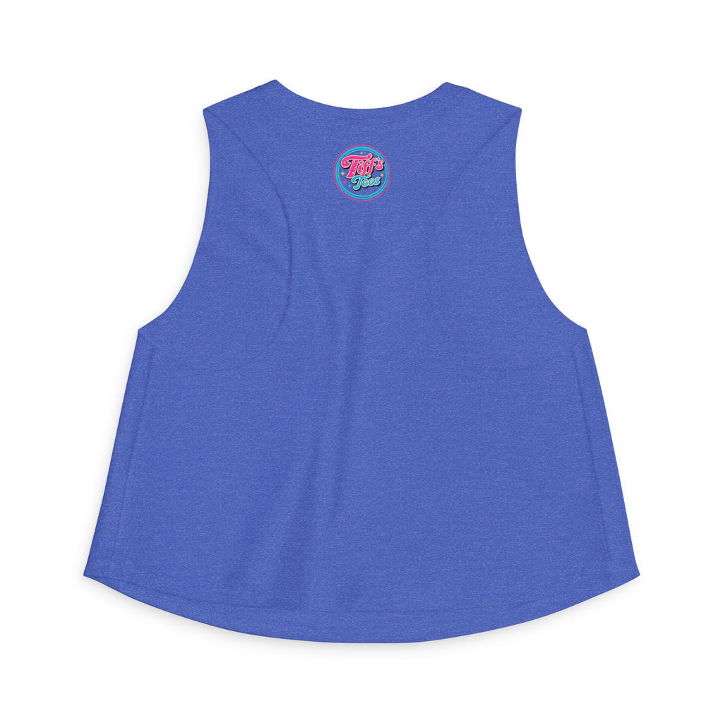 Pilates Women's Crop Top — Breath, Centering & Flow Fitness Tank