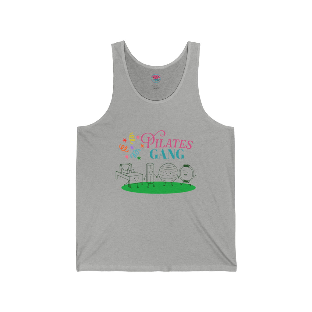 Pilates Gang Tank Top — Cute Pilates Graphic Workout Tank