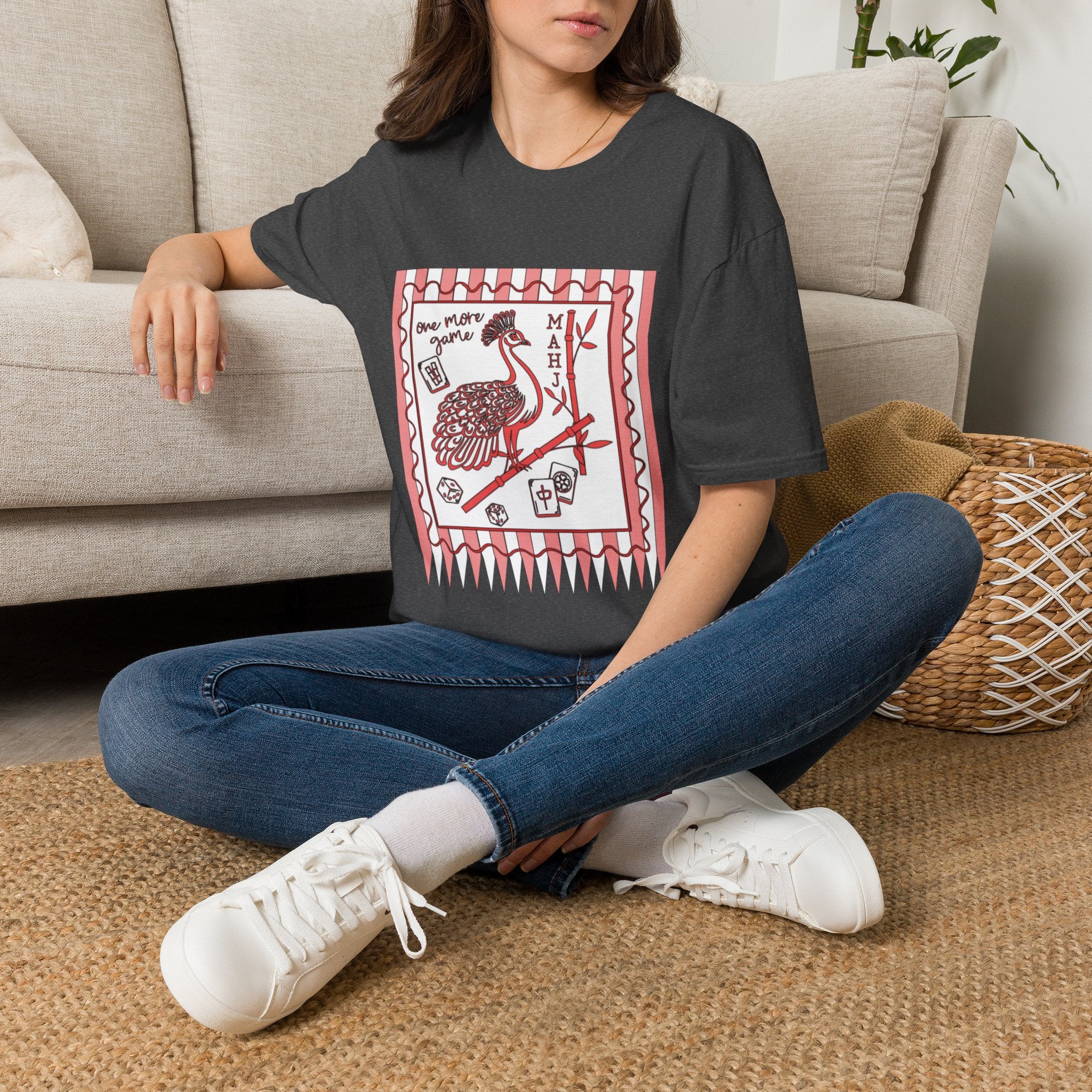 Mahjong - One More Game Unisex Softstyle T-Shirt
